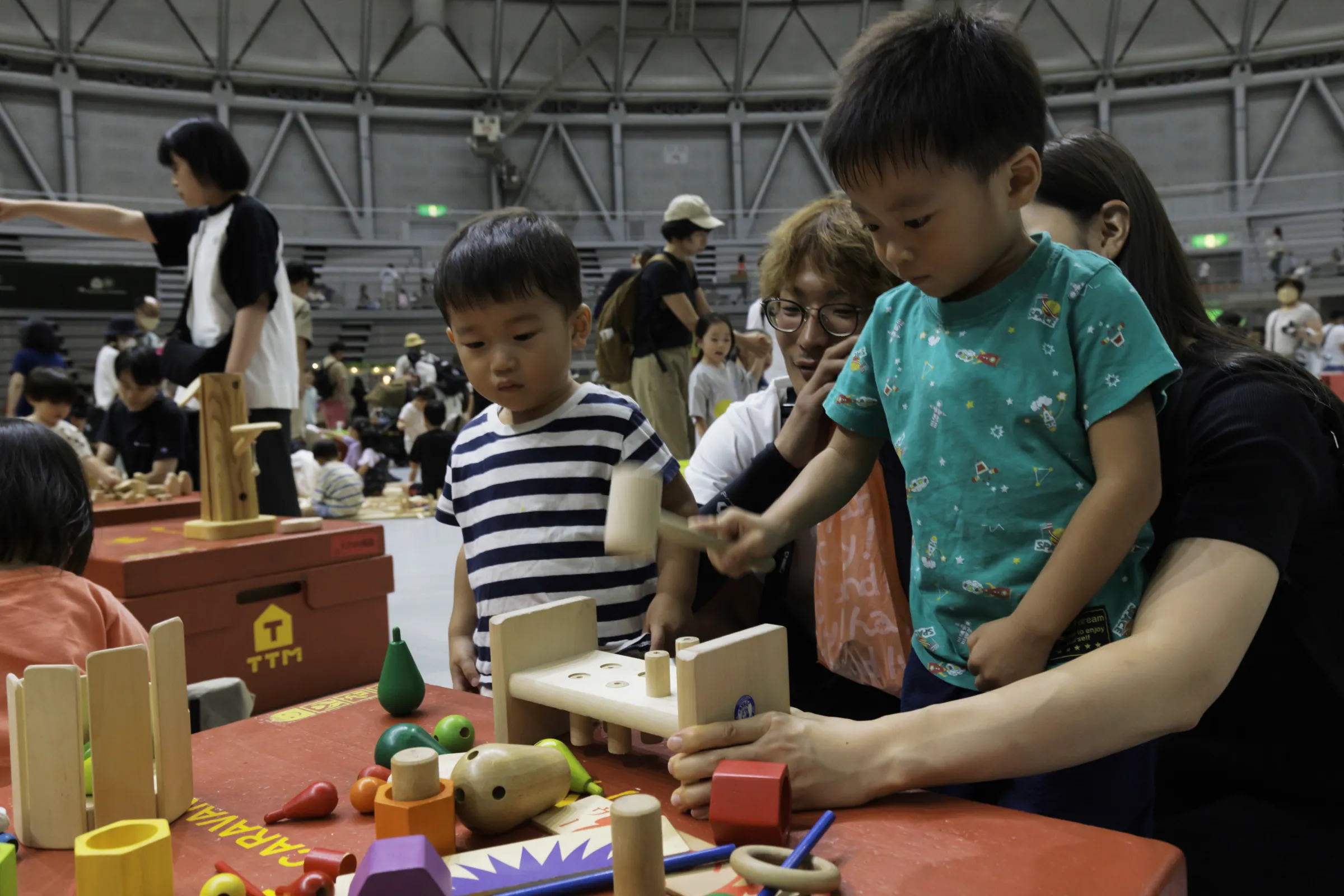 日ごろから「もっと子どもと触れ合いたいな」と思っているパパママも大満足！