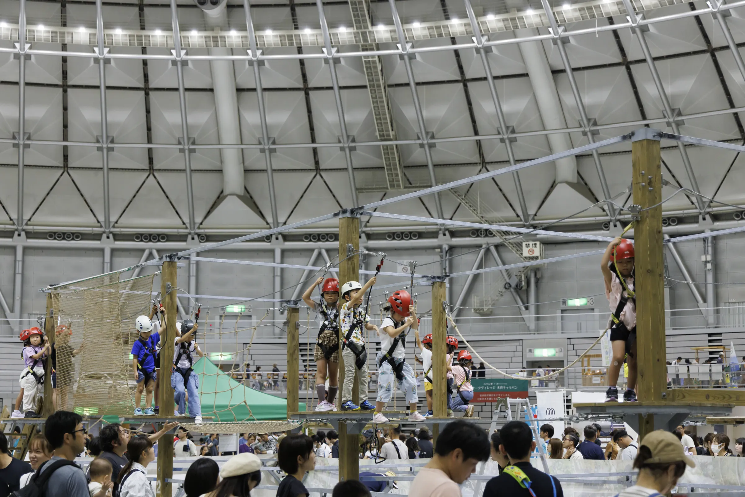 そして今年も、大人気の「フォレストアドベンチャー」がやってきます！！